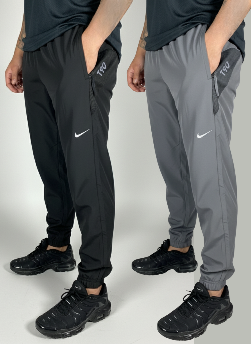 Kit 2 Calças Elastano Jogador P ao G2