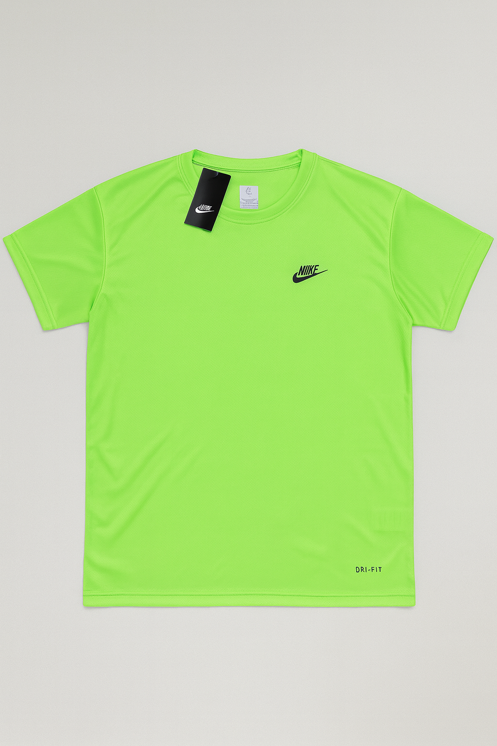 Camiseta Masculina Tech Dri-Fit – Verde Limão (P ao G3)