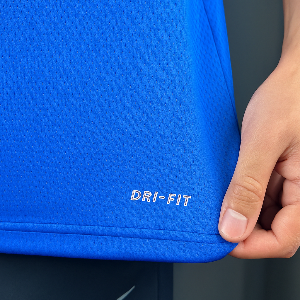 Camiseta Masculina Tech Dri-Fit – Azul Royal (P ao G3)