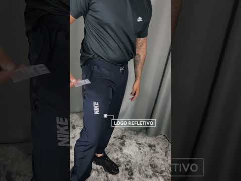 Kit 2 Calças Elastano Jogador P ao G2